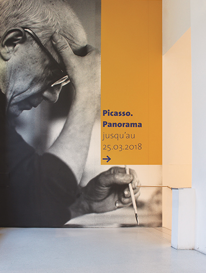 exposition Panorama musée picasso studio lebleu